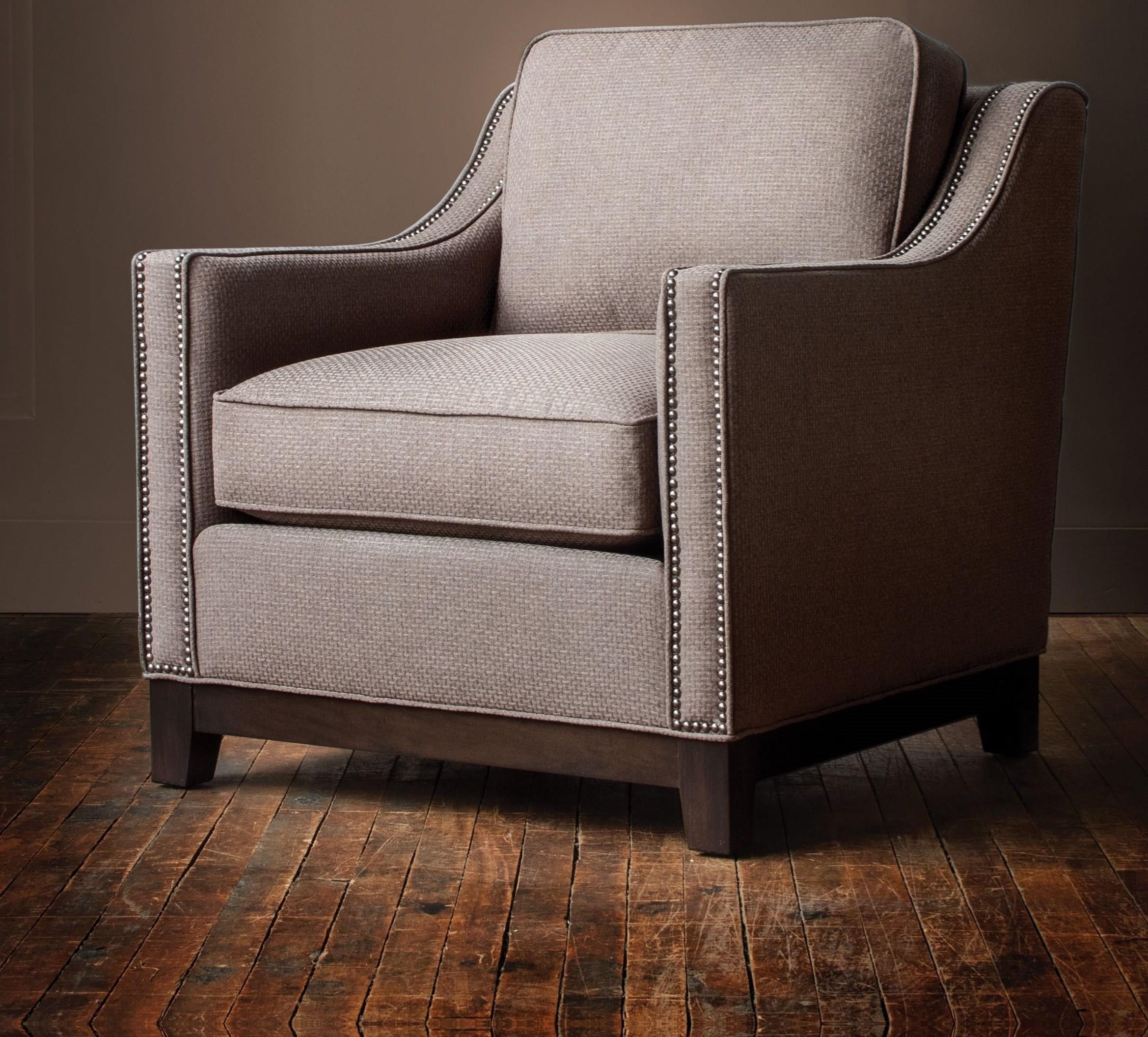 Brighton Customizable Small Scale Sloped Arm Chair
